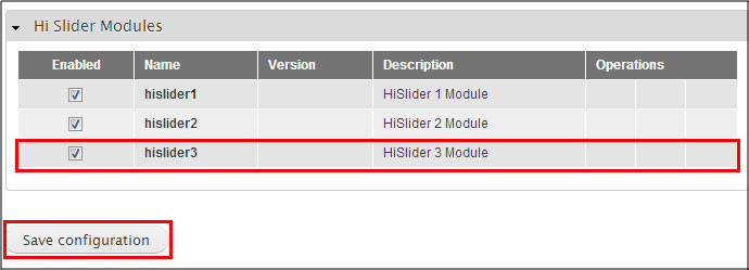 enable newly added drupal module